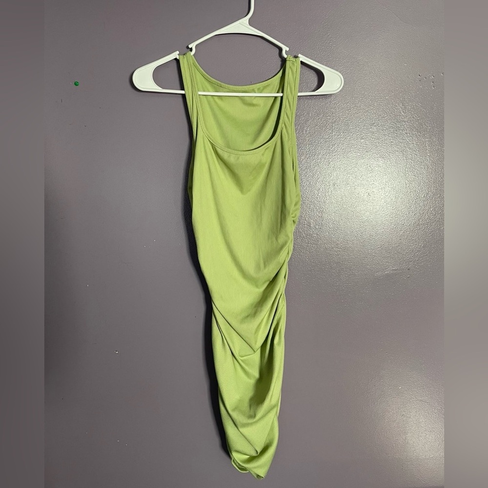 Green dress